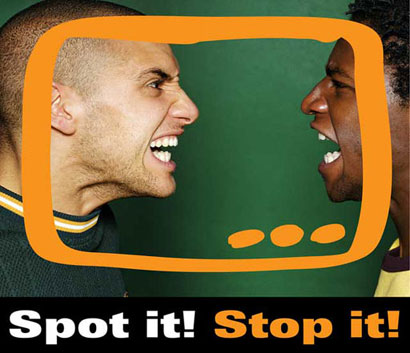 Kampagne Spot it! Stop it!, gegen Rassismus und Diskriminierung