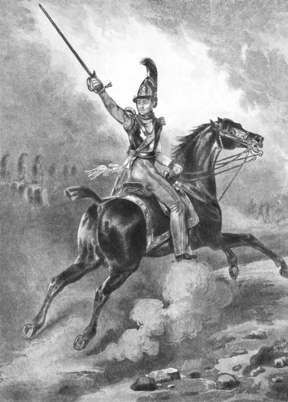 Friedrich Wilhelm IV. (1795-1861) auf Stich aus den 1800er Jahren. König von Preußen in den Jahren 1840-1861. Gestochen nach einem Originalbild von Vernet
